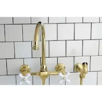Brass Kitchen Faucet